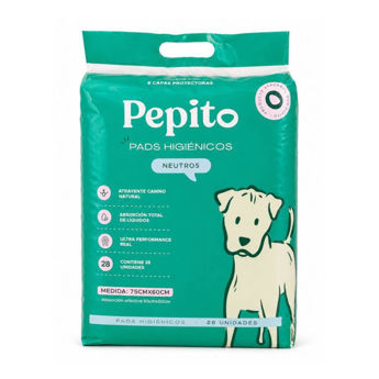 Imagen de Pañales PEPITO Neutro 75 x 60 cm - 28 Unidades