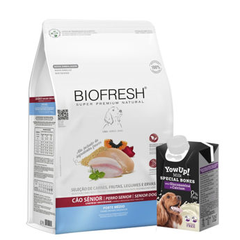 Imagen de Alimento BIOFRESH Perro Senior Raza Mediana 10 kg + Regalo
