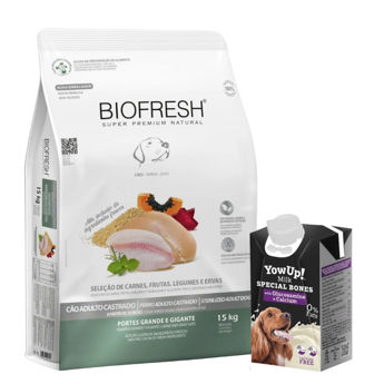 Imagen de Alimento BIOFRESH Perro Castrado Raza Grande 15 kg + Regalo