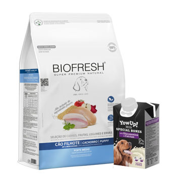 Imagen de Alimento BIOFRESH Perro Cachorro Raza Mediana 10 kg + Regalo