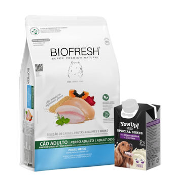 Imagen de Alimento BIOFRESH Perro Adulto Raza Mediana 15 kg + Regalo