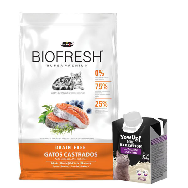 Imagen de Alimento BIOFRESH Gato Castrado Salmón 7,5 kg + Regalo