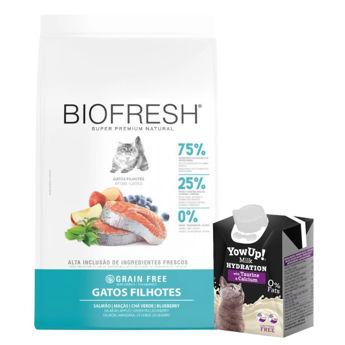 Imagen de Alimento BIOFRESH Gato Cachorro Salmón 7,5kg + Regalo