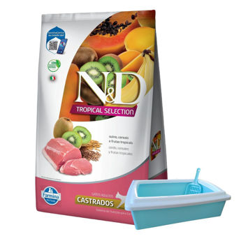 Imagen de Alimento NYD Tropical Gato Castrado Cerdo 7 Kg + Regalo