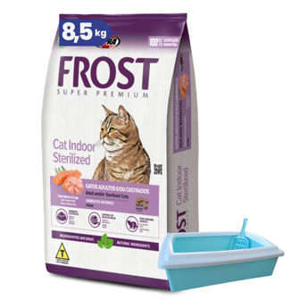 Imagen de Alimento FROST Gato Cat Indoor Castrado 7,5 kg + 1 kg + Regalo