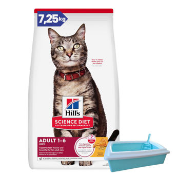 Imagen de Alimento HILLS Gato Adulto Optimal Care Original 7,25 kg + Regalo