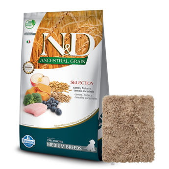 Imagen de Alimento NYD Perro Ancestral Grain Cachorro Medium Raza Mediana 15 kg + Regalo