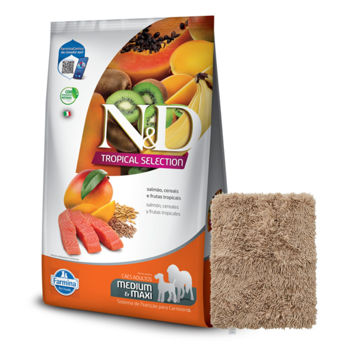Imagen de Alimento NYD Tropical Perro Adulto Raza Mediana y Grande Salmón 12 Kg + Regalo