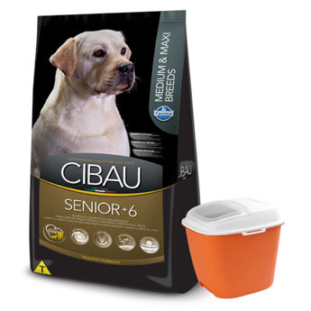 Imagen de Alimento CIBAU Perro Senior +6 años 12 kg + Regalo