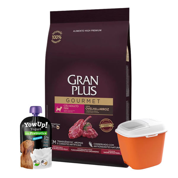 Imagen de Alimento GRANPLUS Perro Adulto Raza Pequeña Sabor Cordero y Arroz 11.1 kg