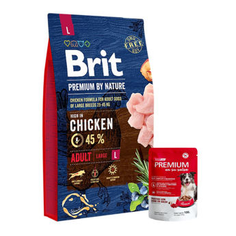 Imagen de Alimento BRIT Perro Adulto Raza Grande 15 kg + Regalo