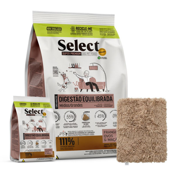 Imagen de Alimento SELECT BY MONELLO Perro Adulto Raza Mediana y Grande 15 kg + Regalo
