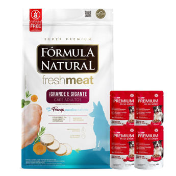 Imagen de Alimento FORMULA NATURAL Perro Fresh Meat Adulto Raza Grande 12 kg + Regalo