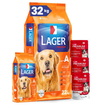 Imagen de Alimento LAGER Perro Adulto 22 + 10 kg + Regalo