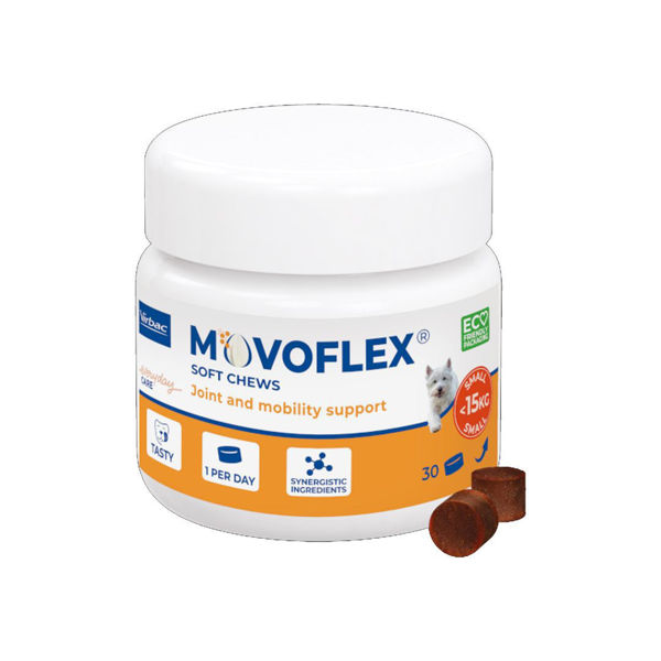 Imagen de Suplemento Articular VIRBAC MOVOFLEX S <15 kg x30 comprimidos