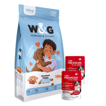 Imagen de Alimento WYG Premium Perro Cachorro Todas Las Razas 15 Kg + Regalo