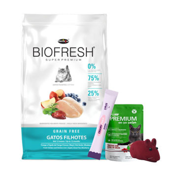 Imagen de Alimento BIOFRESH Gato Cachorro Pollo 3 kg + Regalo