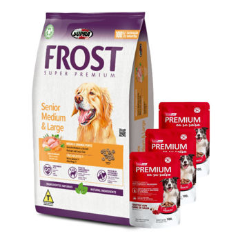 Imagen de Alimento FROST Perro Senior Raza Mediana y Grande 15 kg + Regalo