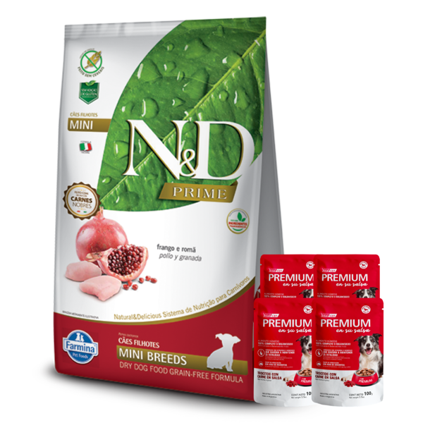 Imagen de Alimento NYD Perro Prime Cachorro Mini Raza Pequeña 10,1 kg