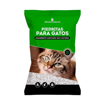 Imagen de Piedra Sanitaria Para Gatos NELSONI RANCH - Piedra blanca 2 kg