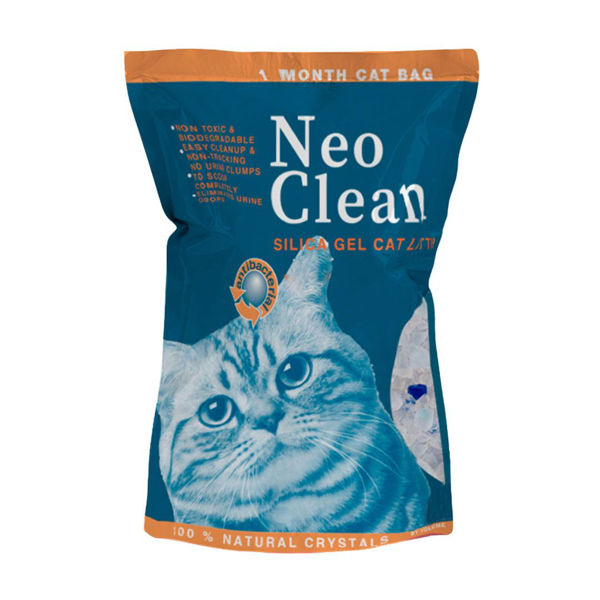 Imagen de Arena Sanitaria NEO CLEAN Silica Gel 3.8 Lts