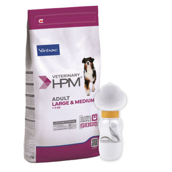 Imagen de Alimento VIRBAC HPM Perro Adulto Raza Mediana y Grande 3 kg + Regalo