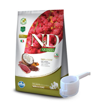 Imagen de Alimento NYD Perro Quinoa y Pato Skin & Coat Piel Sensible 2,5 kg + Regalo