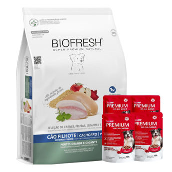 Imagen de Alimento BIOFRESH Perro Cachorro Raza Grande 15 kg + Regalo