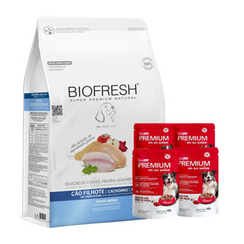 Imagen de Alimento BIOFRESH Perro Cachorro Raza Mediana 15 kg + Regalo