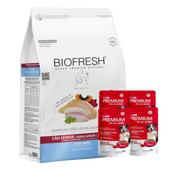 Imagen de Alimento BIOFRESH Perro Senior Raza Mediana 10 kg + Regalo