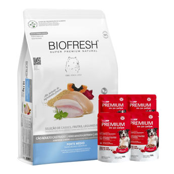 Imagen de Alimento BIOFRESH Perro Castrado Raza Mediana 10,1 kg + Regalo