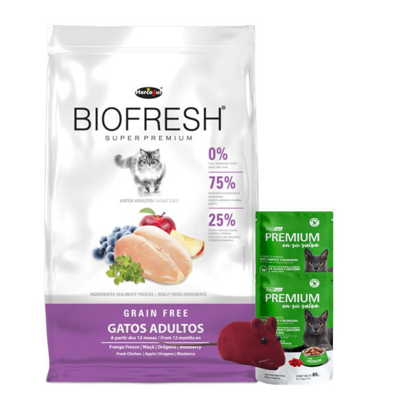 Imagen de Alimento BIOFRESH Gato Adulto Pollo 7,5 kg + Regalo
