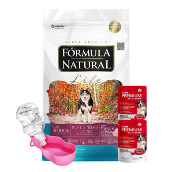 Imagen de Alimento FORMULA NATURAL Life Perro Adulto Raza Mediana y Grande 15 kg + Regalo
