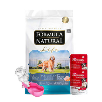 Imagen de Alimento FORMULA NATURAL Life Perro Senior Raza Mediana y Grande 15 kg + Regalo