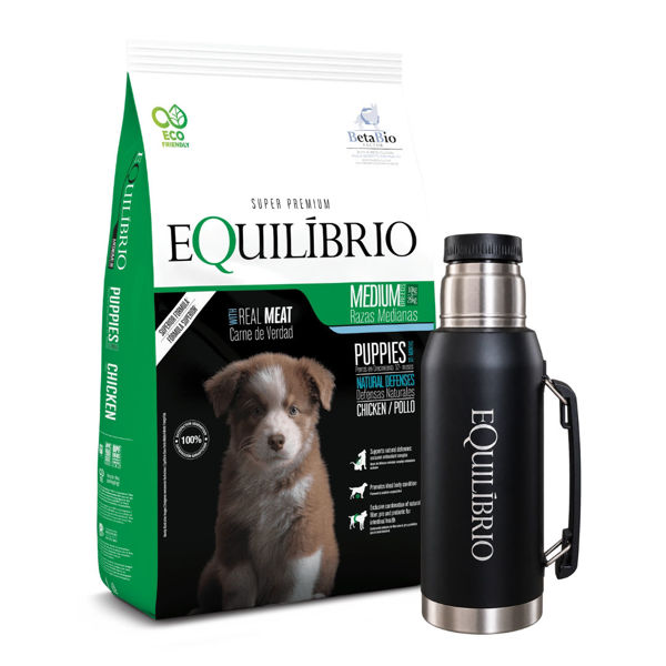 Imagen de Alimento EQUILIBRIO Perro Cachorro Raza Mediana 36 kg + Regalo