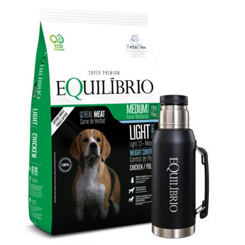 Imagen de Alimento EQUILIBRIO Perro Light Raza Mediana 15 kg + Regalo