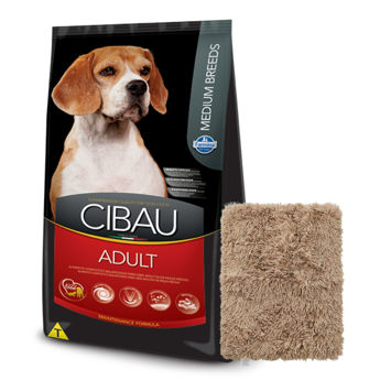 Imagen de Alimento CIBAU Perro Adulto Raza Mediana 15 kg + Regalo
