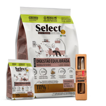 Imagen de Alimento SELECT BY MONELLO Perro Adulto Raza Mediana y Grande 15 kg + Regalo