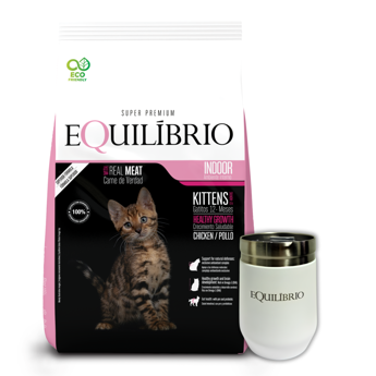 Imagen de Alimento EQUILIBRIO Gato Cachorro 7,5 kg + Regalo
