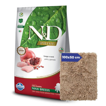 Imagen de Alimento NYD Perro Prime Grain Cachorro Maxi Raza Grande 10,1 kg + Regalo