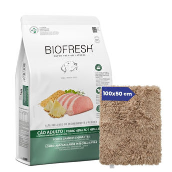 Imagen de Alimento BIOFRESH Perro Adulto Raza Grande Sabor Cerdo y Ananá 15kg + Regalo