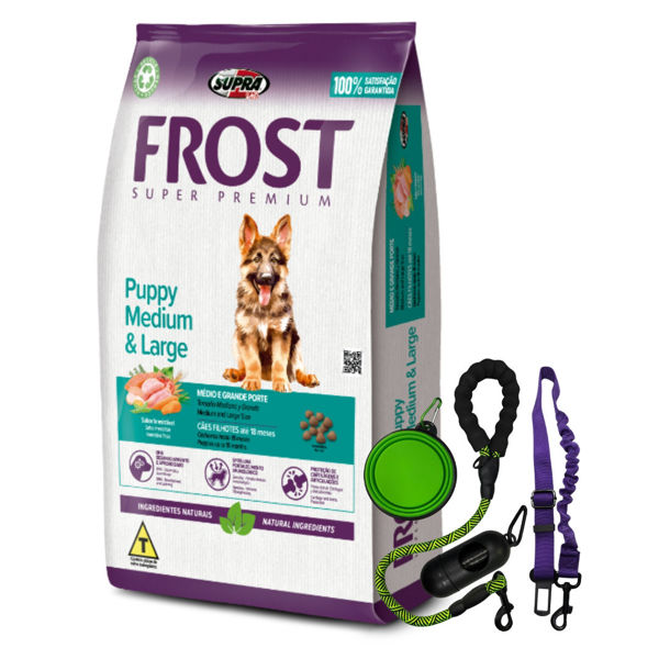 Imagen de Alimento FROST Perro Cachorro Raza Grande 15 + 2 kg + Regalo