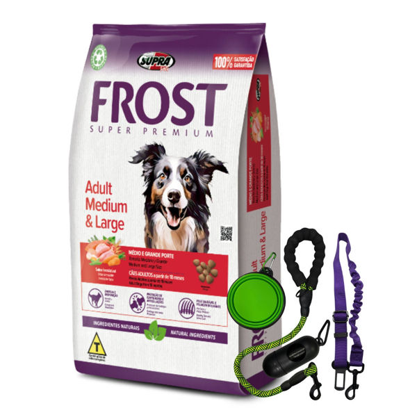 Imagen de Alimento FROST Perro Adulto Raza Mediana y Grande 15 + 2 kg + Regalo